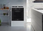 ארון שירות לתנור וכיריים בילט אין (בילד אין) בגוון לבן דגם בזלת מבית STAR SHOP 2
