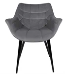 כורסא מעוצבת בצבע שחור TUDO DESIGN דגם יולי 5
