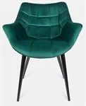 כורסא מעוצבת בצבע שחור TUDO DESIGN דגם יולי 6