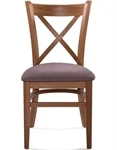 כיסא מעץ מלא - דגם וינה 2