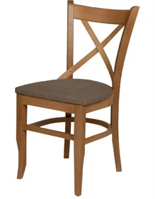 כיסא מעץ מלא - דגם וינה