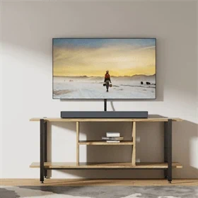 מזנון מודרני רוחב 120 ס"מ דגם יובל YUVAL בגוון עץ טבעי מבית STAR SHOP